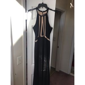 Black formal gown